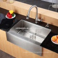 cUPC Stainless Steel Farmhouse Apron Kitchen Sinks with Single Bowl